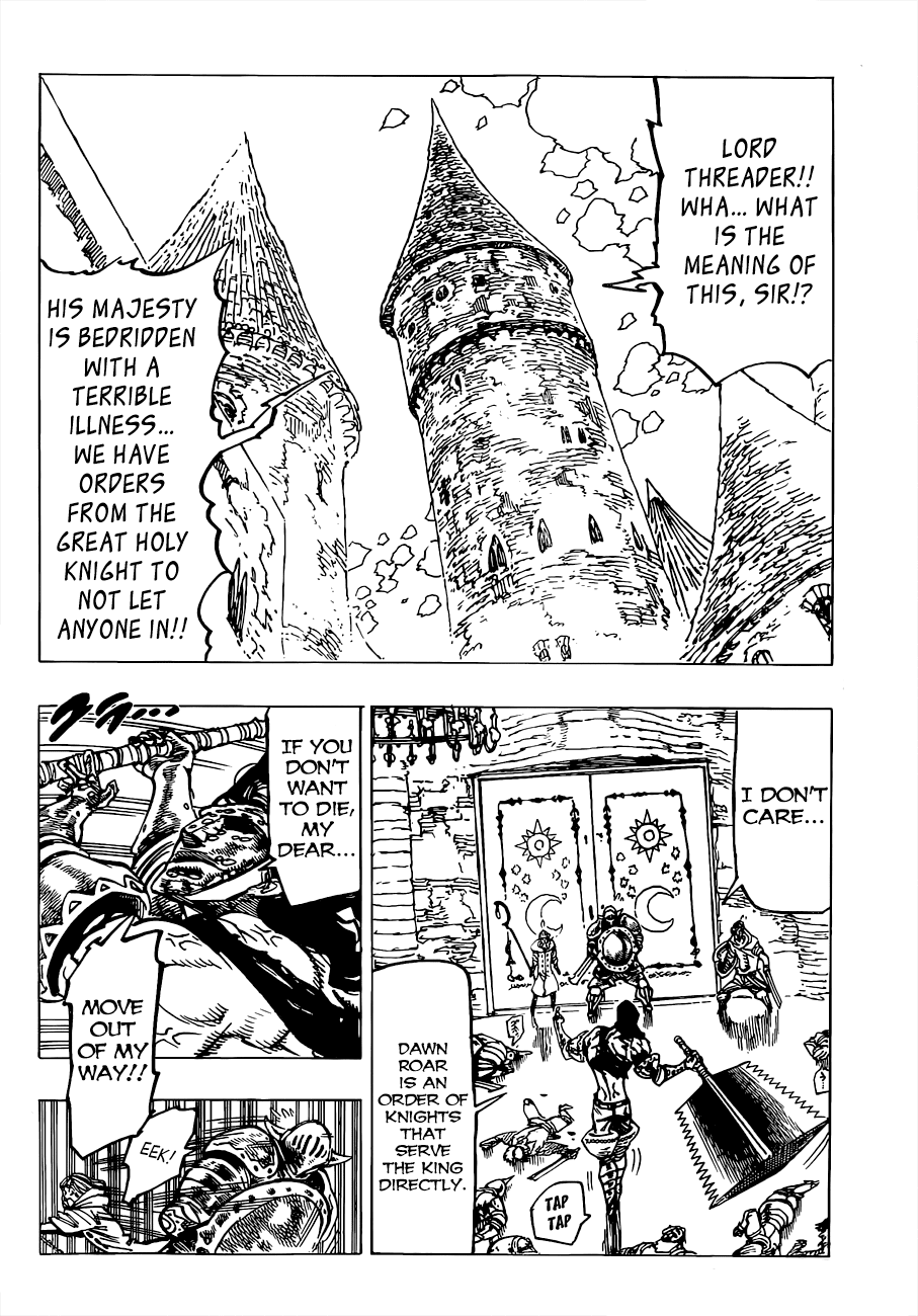 Nanatsu no Taizai Chapter 80 page 3 - Chapter 80: A Dramatic Surge of Reversal