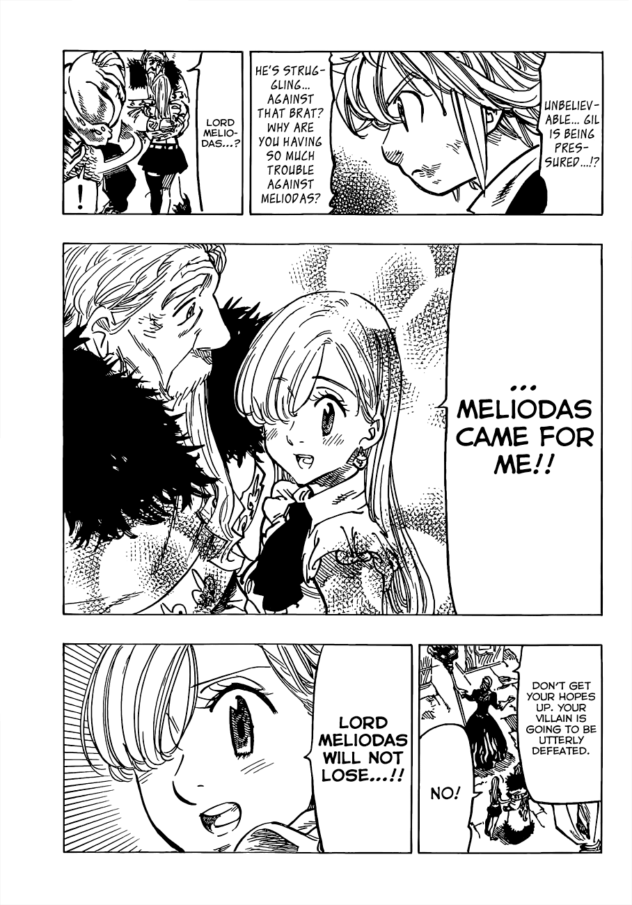 Nanatsu no Taizai Chapter 80 page 8 - Chapter 80: A Dramatic Surge of Reversal