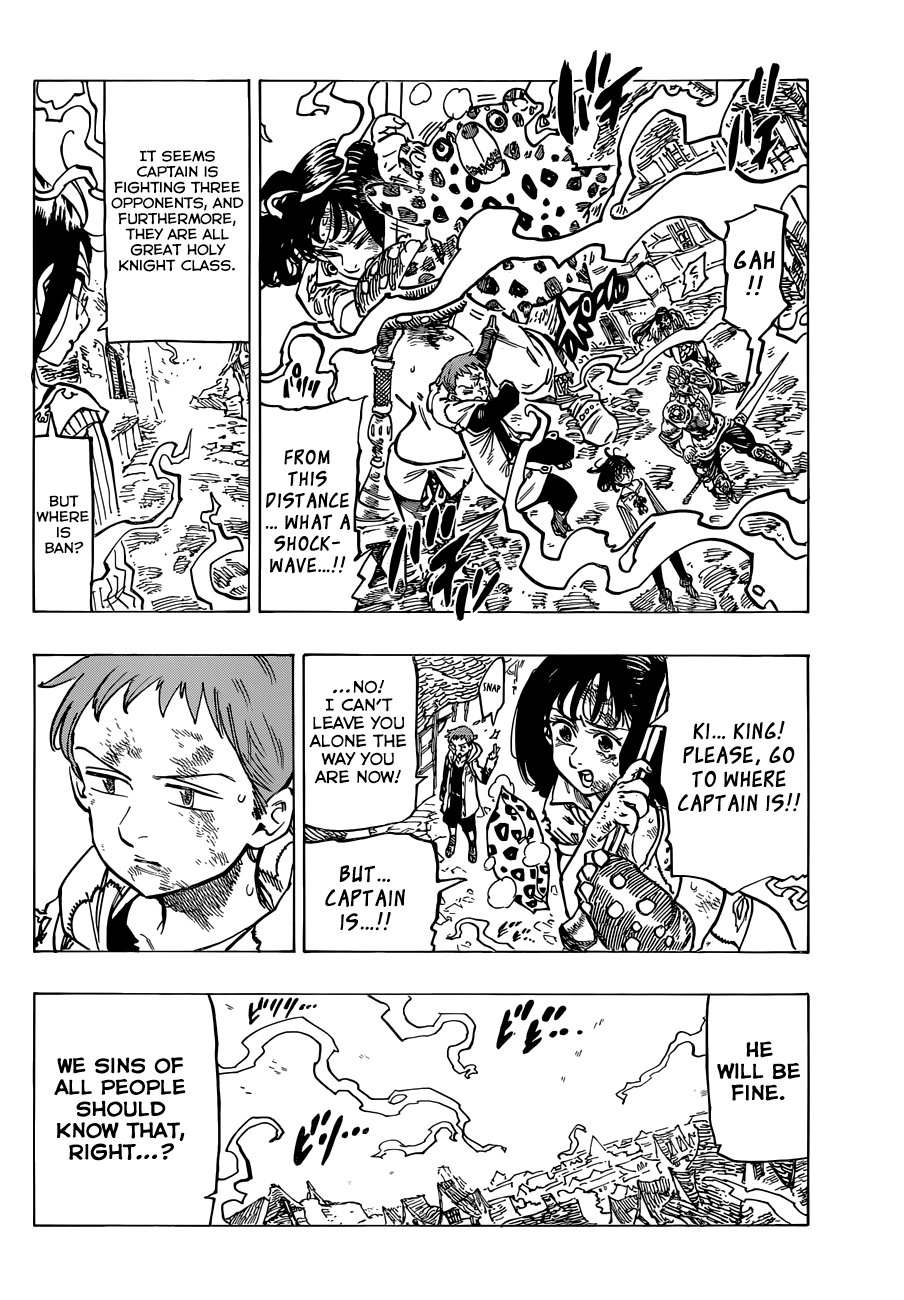 Nanatsu no Taizai Chapter 81 page 11 - Chapter 81: Meliodas' Strike