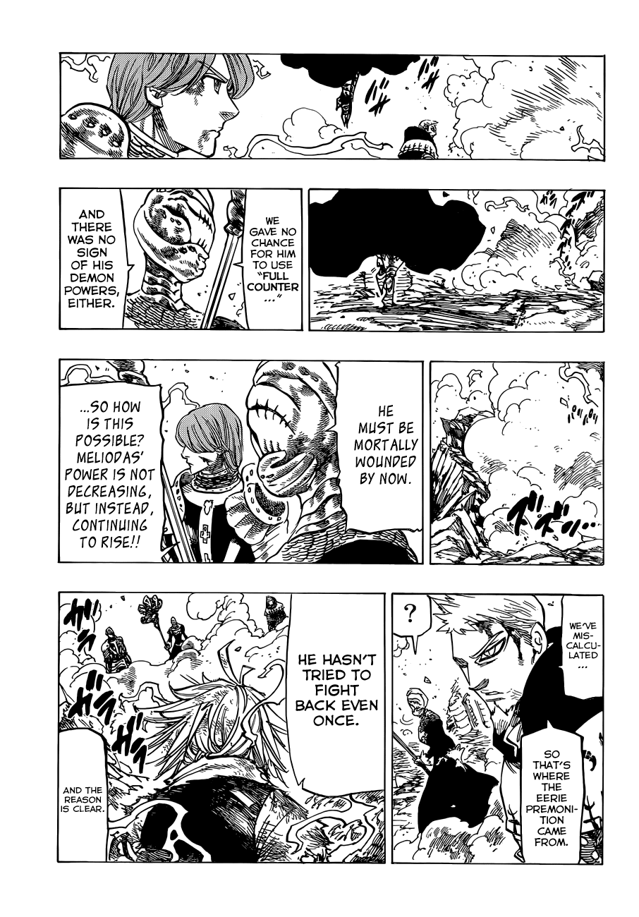 Nanatsu no Taizai Chapter 81 page 12 - Chapter 81: Meliodas' Strike