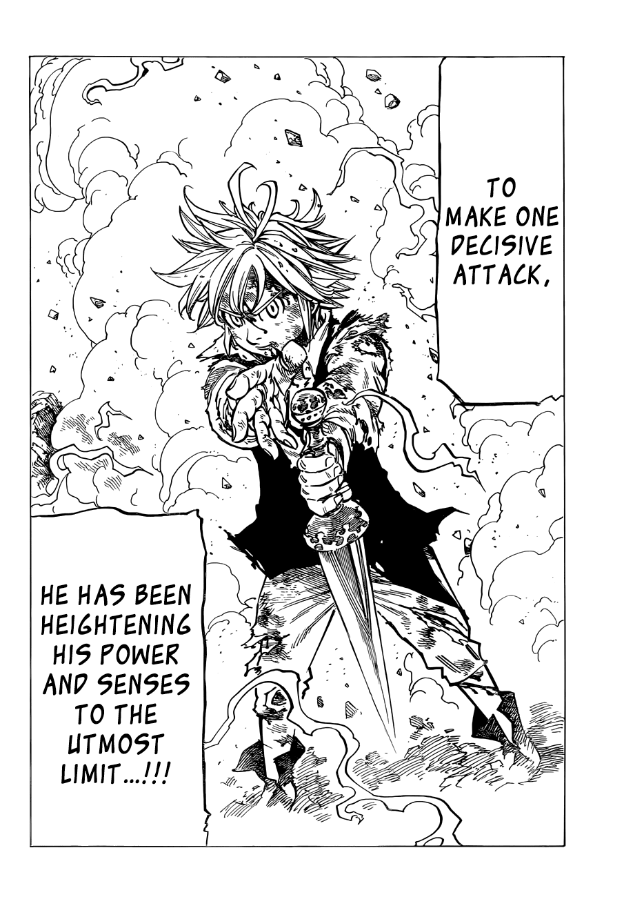 Nanatsu no Taizai Chapter 81 page 13 - Chapter 81: Meliodas' Strike