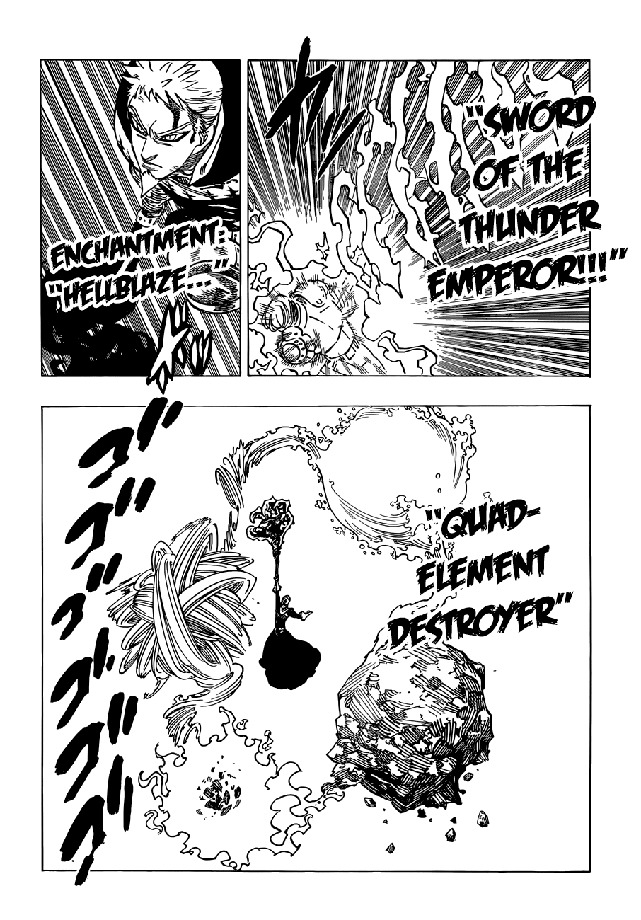 Nanatsu no Taizai Chapter 81 page 17 - Chapter 81: Meliodas' Strike