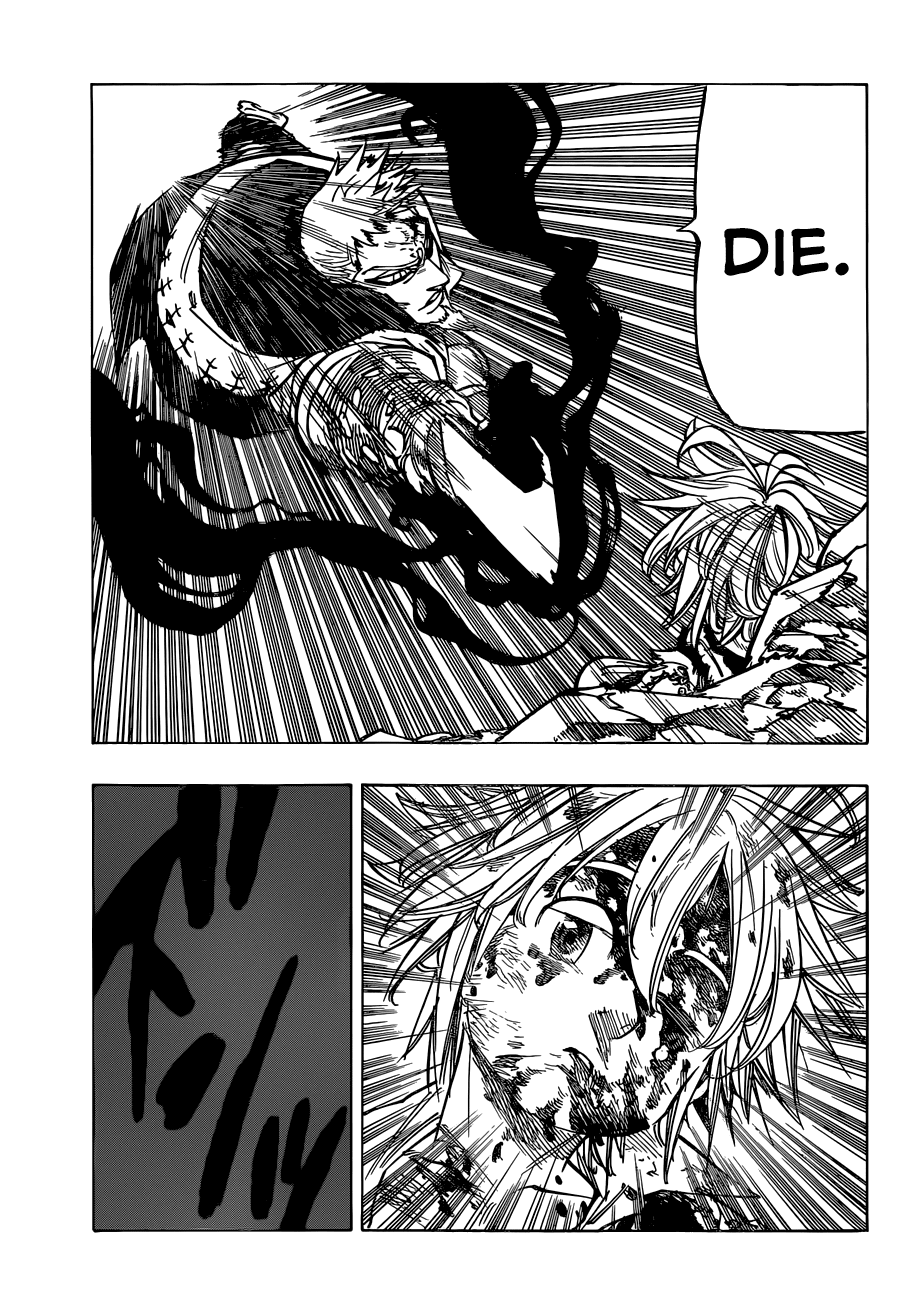Nanatsu no Taizai Chapter 81 page 22 - Chapter 81: Meliodas' Strike