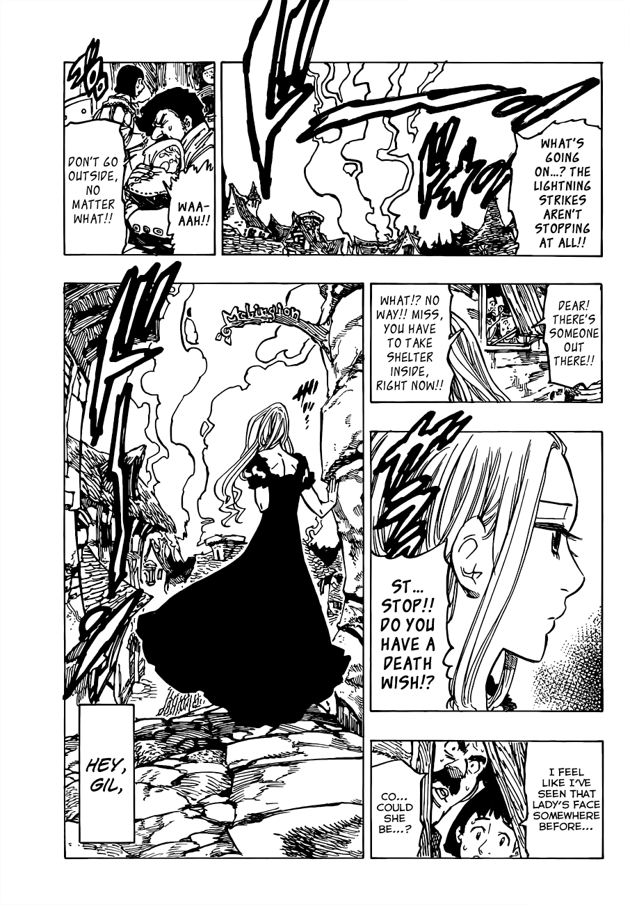 Nanatsu no Taizai Chapter 81 page 4 - Chapter 81: Meliodas' Strike