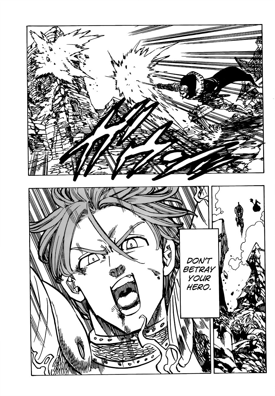 Nanatsu no Taizai Chapter 81 page 8 - Chapter 81: Meliodas' Strike