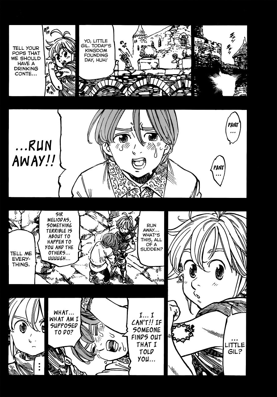 Nanatsu no Taizai Chapter 82 page 11 - Chapter 82: The Incantation of Bravery