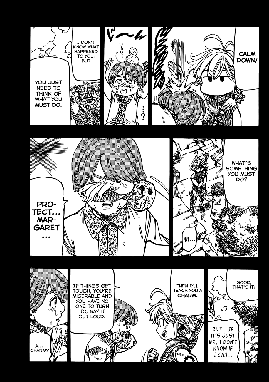 Nanatsu no Taizai Chapter 82 page 12 - Chapter 82: The Incantation of Bravery