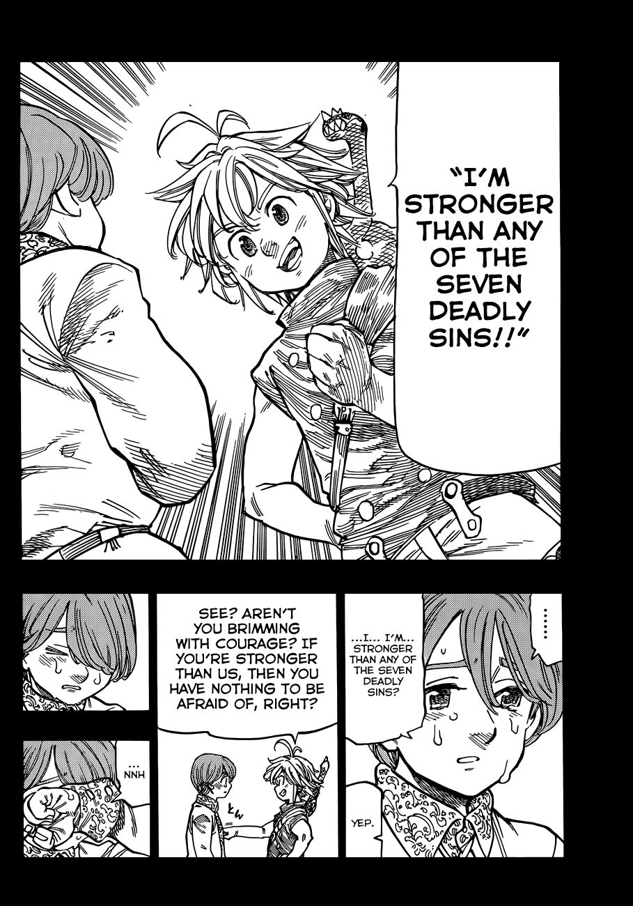 Nanatsu no Taizai Chapter 82 page 13 - Chapter 82: The Incantation of Bravery