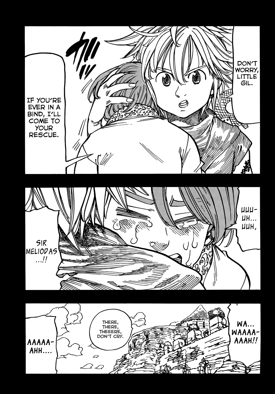 Nanatsu no Taizai Chapter 82 page 14 - Chapter 82: The Incantation of Bravery