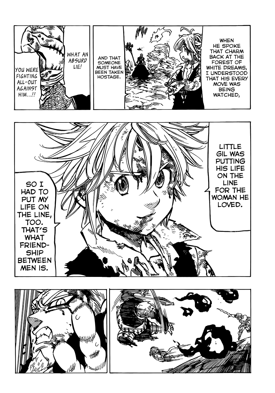 Nanatsu no Taizai Chapter 82 page 15 - Chapter 82: The Incantation of Bravery