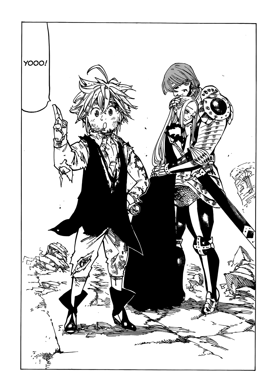 Nanatsu no Taizai Chapter 82 page 19 - Chapter 82: The Incantation of Bravery