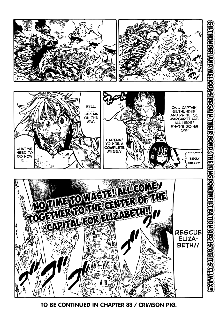 Nanatsu no Taizai Chapter 82 page 20 - Chapter 82: The Incantation of Bravery
