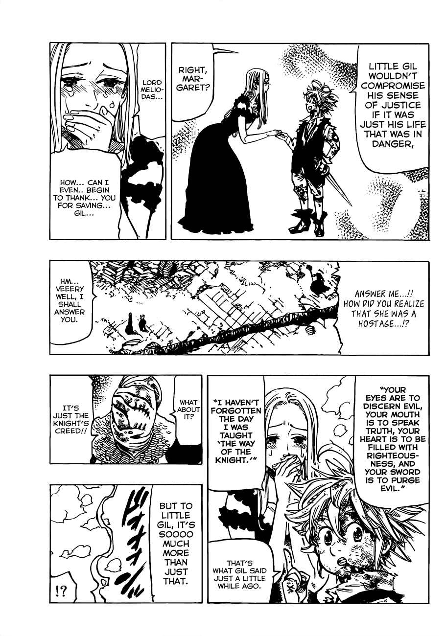 Nanatsu no Taizai Chapter 82 page 8 - Chapter 82: The Incantation of Bravery