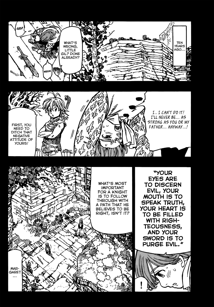 Nanatsu no Taizai Chapter 82 page 9 - Chapter 82: The Incantation of Bravery