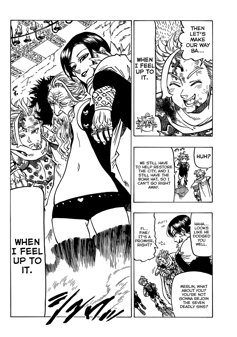 Nanatsu no Taizai Chapter 85 page 11 - Chapter 85: The Party Begins