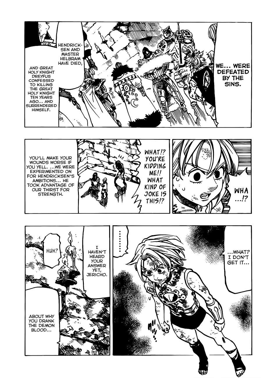 Nanatsu no Taizai Chapter 85 page 4 - Chapter 85: The Party Begins