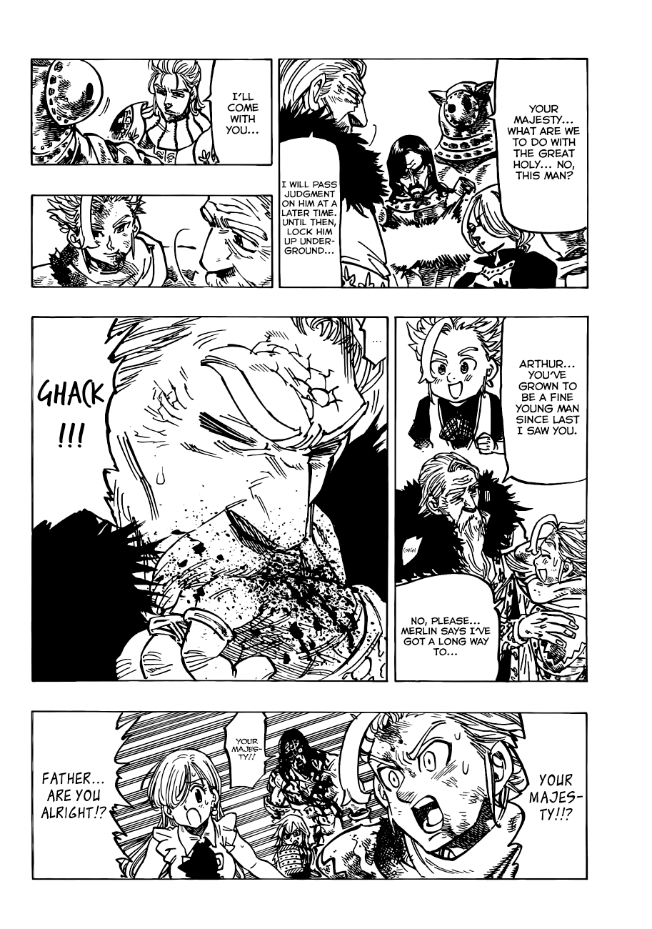 Nanatsu no Taizai Chapter 85 page 7 - Chapter 85: The Party Begins