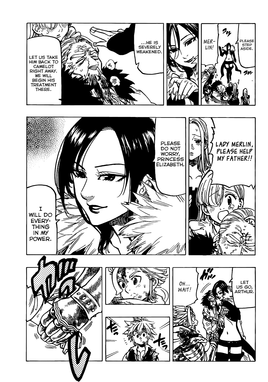 Nanatsu no Taizai Chapter 85 page 8 - Chapter 85: The Party Begins