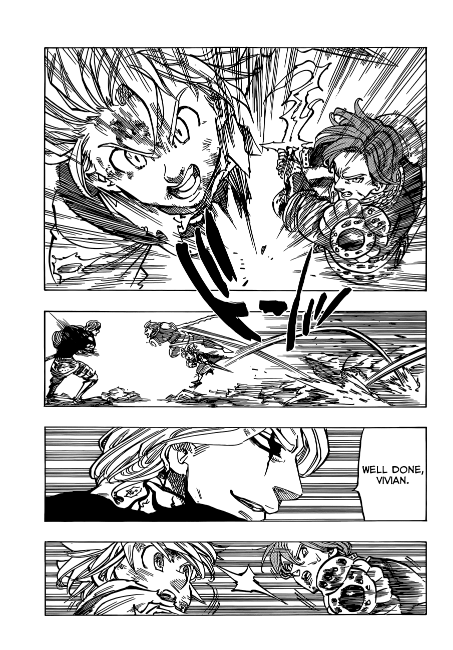 Nanatsu no Taizai Chapter 86 page 14 - Chapter 86: The Threat Now Closing In