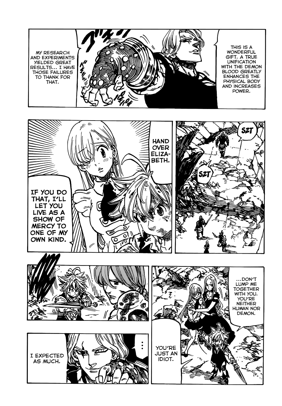Nanatsu no Taizai Chapter 86 page 8 - Chapter 86: The Threat Now Closing In