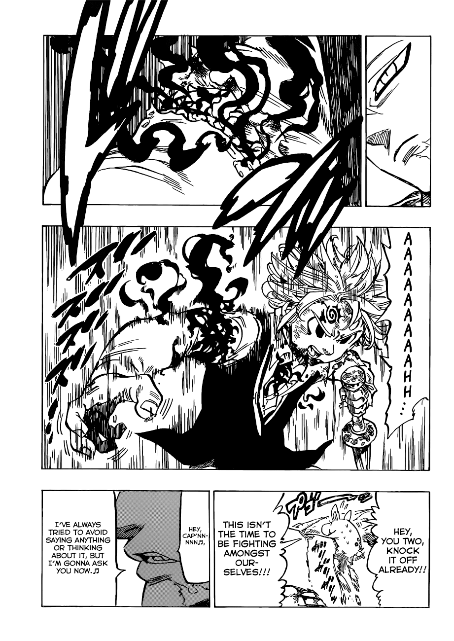 Nanatsu no Taizai Chapter 87 page 12 - Chapter 87: Wrath & Greed