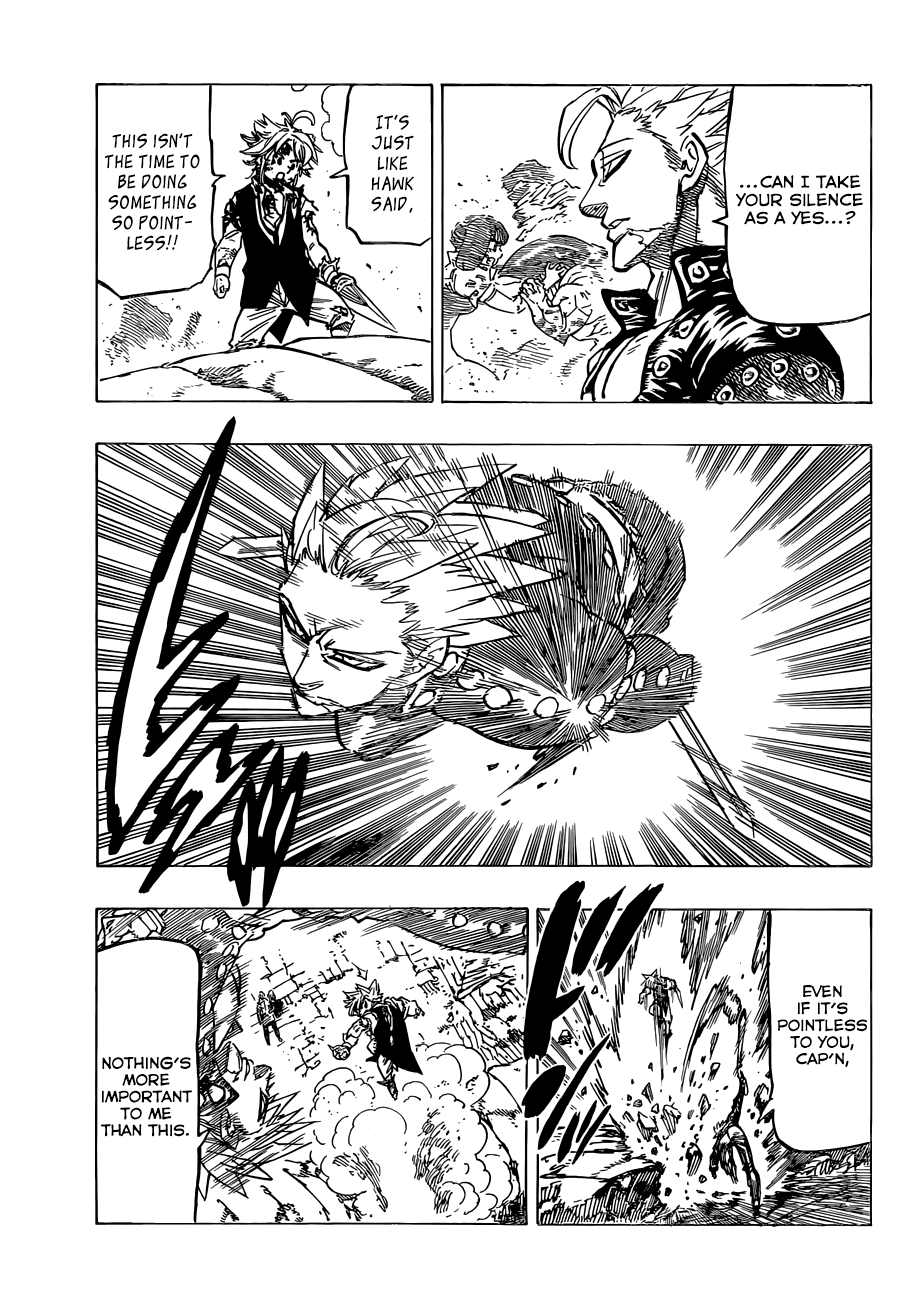Nanatsu no Taizai Chapter 87 page 14 - Chapter 87: Wrath & Greed