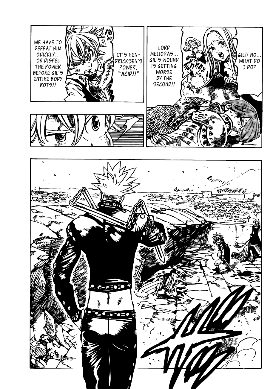 Nanatsu no Taizai Chapter 87 page 6 - Chapter 87: Wrath & Greed