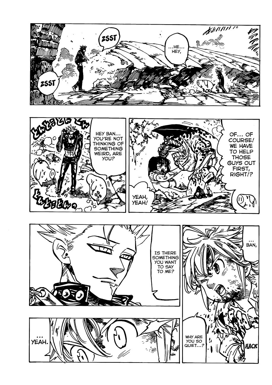 Nanatsu no Taizai Chapter 87 page 8 - Chapter 87: Wrath & Greed