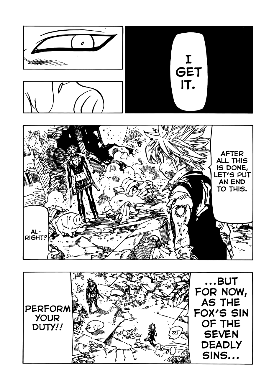 Nanatsu no Taizai Chapter 88 page 14 - Chapter 88: Hell on Earth
