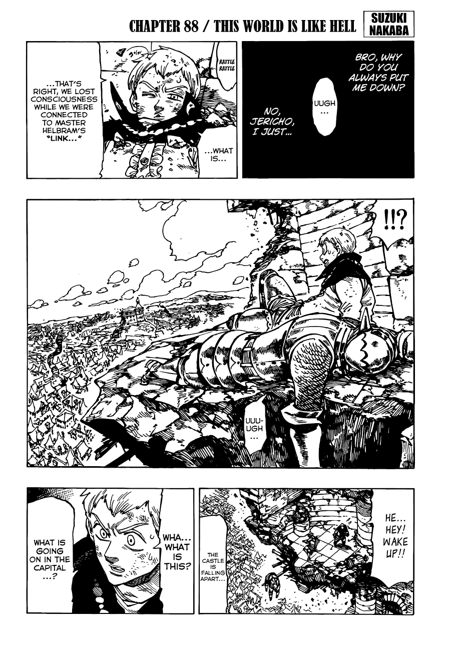 Nanatsu no Taizai Chapter 88 page 3 - Chapter 88: Hell on Earth