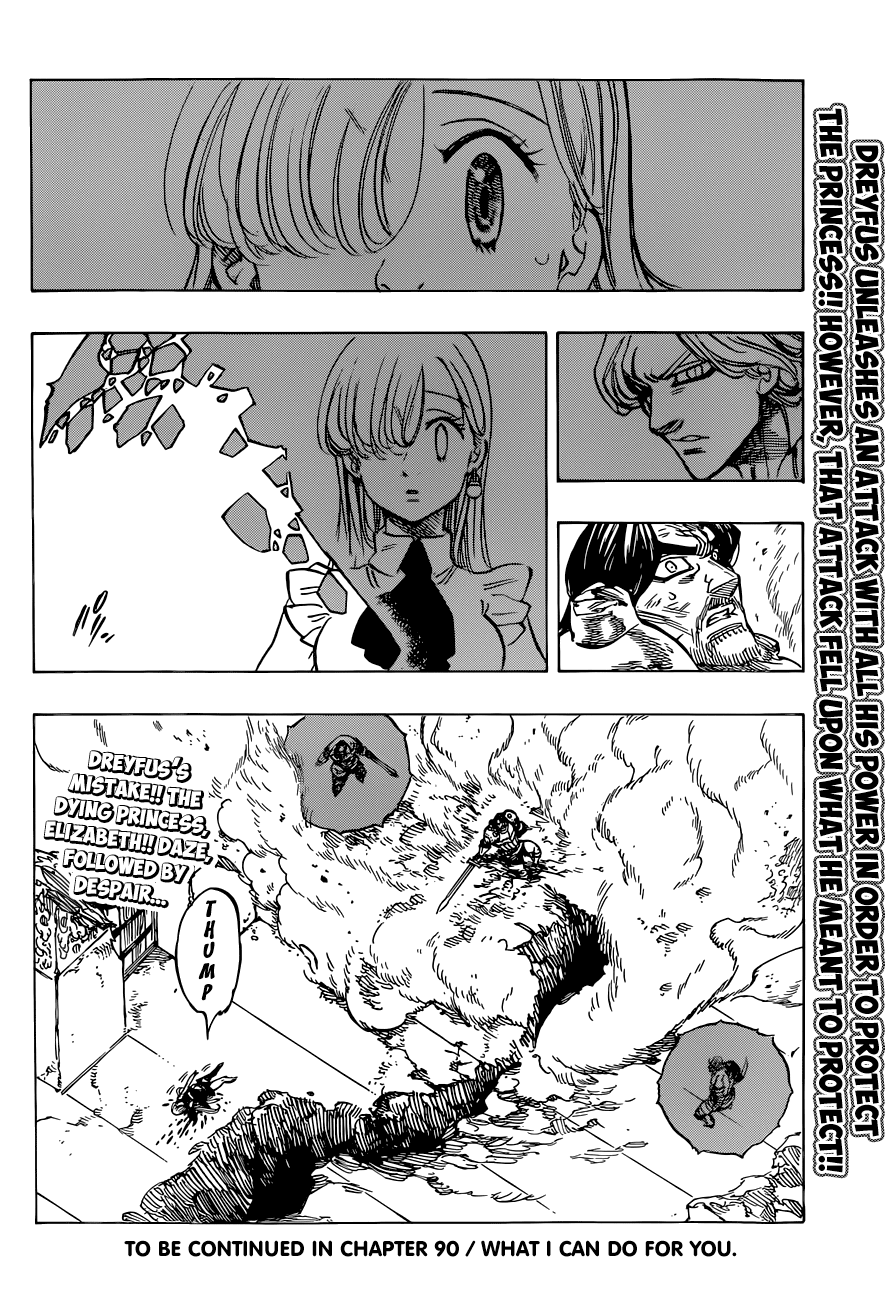 Nanatsu no Taizai Chapter 89 page 21 - Chapter 89: Earnest Hope
