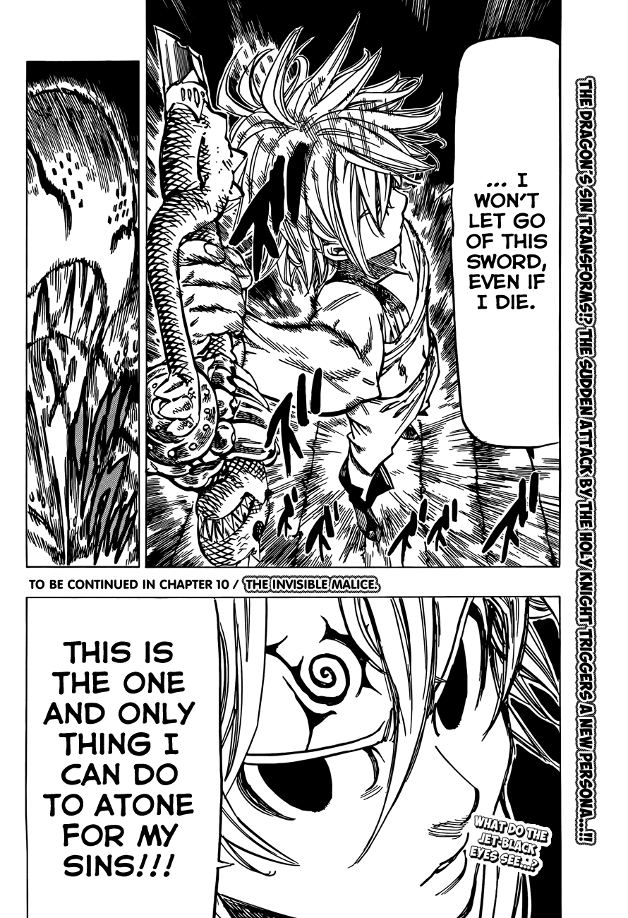 Nanatsu no Taizai Chapter 9 page 22 - Chapter 9: No Touching