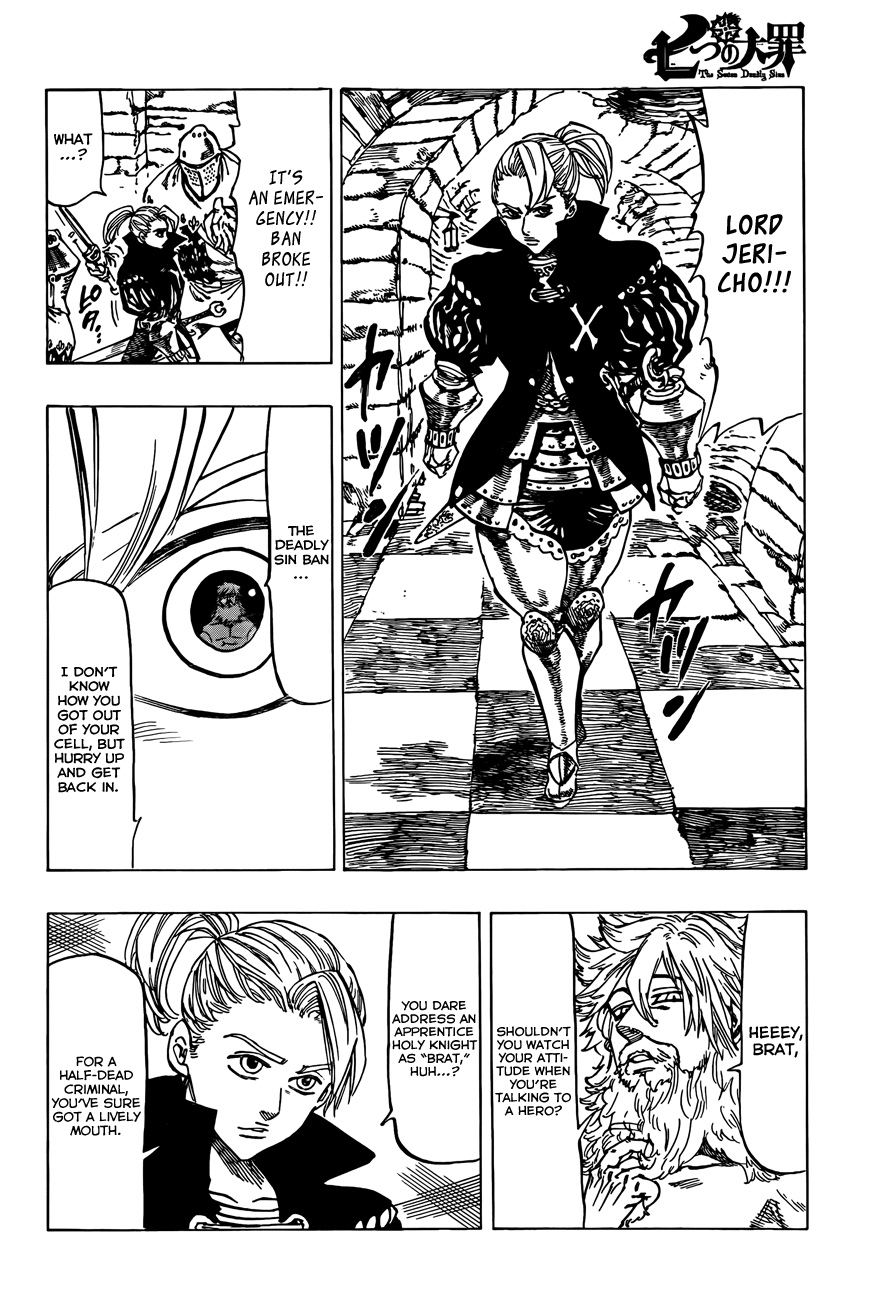 Nanatsu no Taizai Chapter 9 page 8 - Chapter 9: No Touching