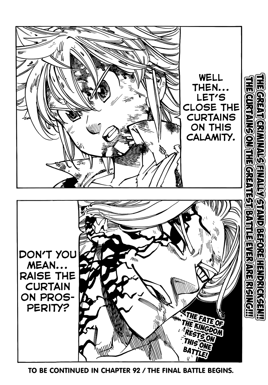 Nanatsu no Taizai Chapter 91 page 20 - Chapter 91: A Loathsome Existence