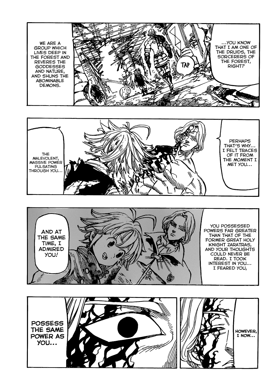 Nanatsu no Taizai Chapter 91 page 8 - Chapter 91: A Loathsome Existence