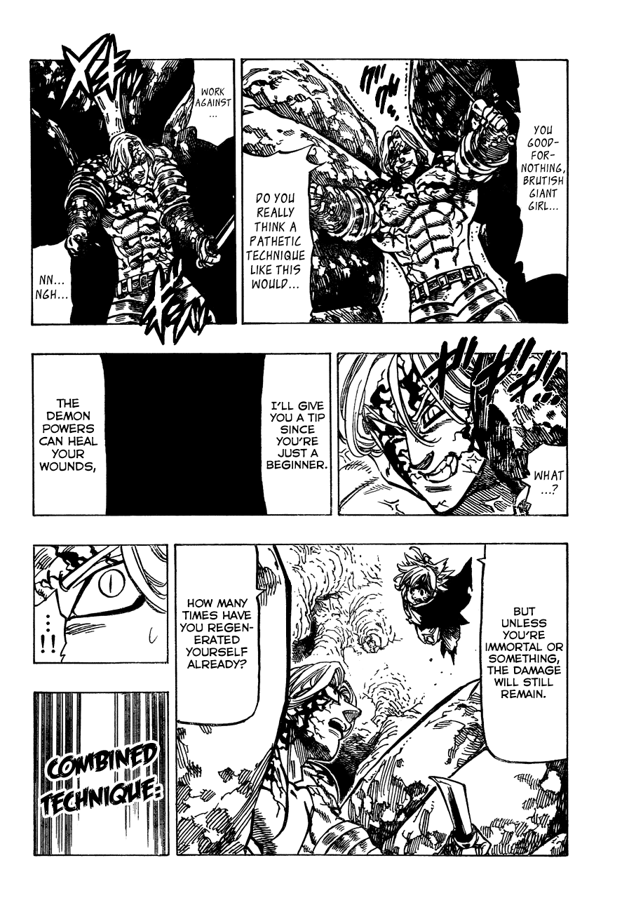 Nanatsu no Taizai Chapter 92 page 14 - Chapter 92: The Final Decisive Battle Begins