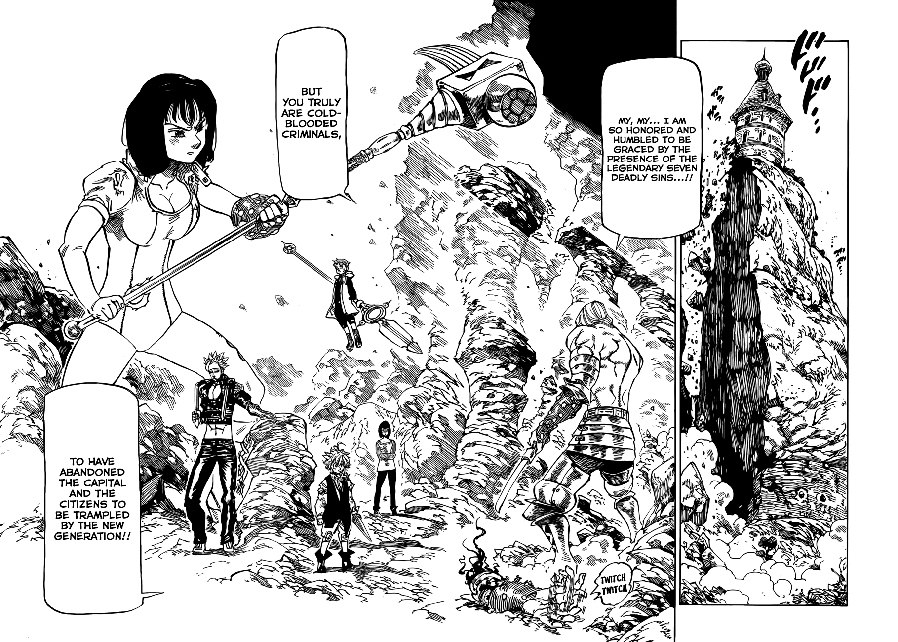 Nanatsu no Taizai Chapter 92 page 3 - Chapter 92: The Final Decisive Battle Begins