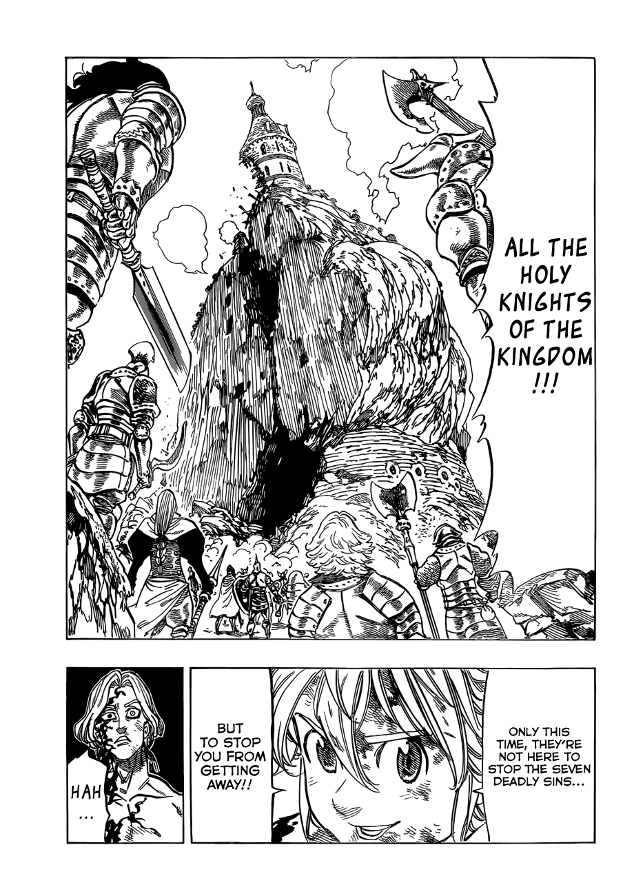 Nanatsu no Taizai Chapter 92 page 5 - Chapter 92: The Final Decisive Battle Begins