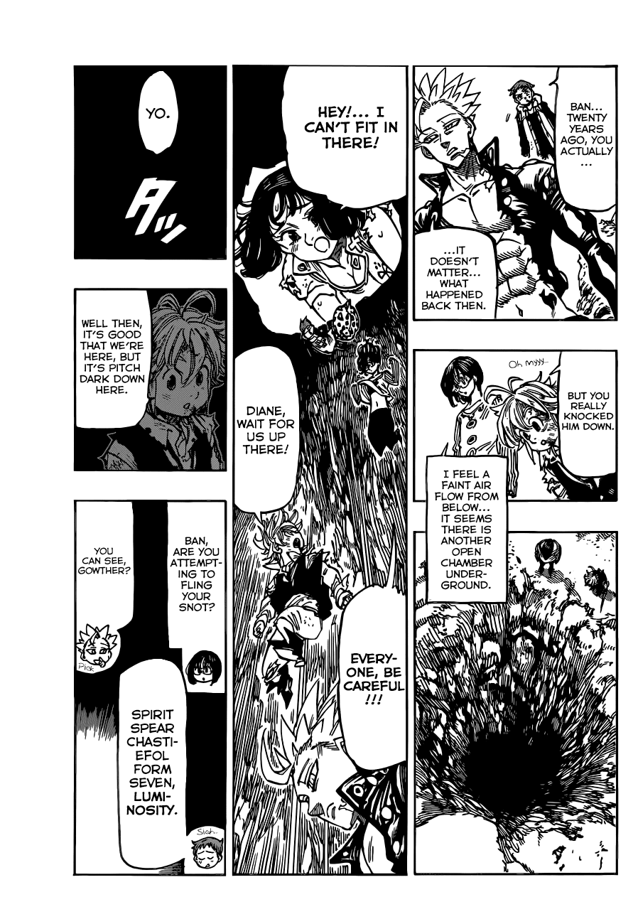 Nanatsu no Taizai Chapter 93 page 10 - Chapter 93: Red & Ashes