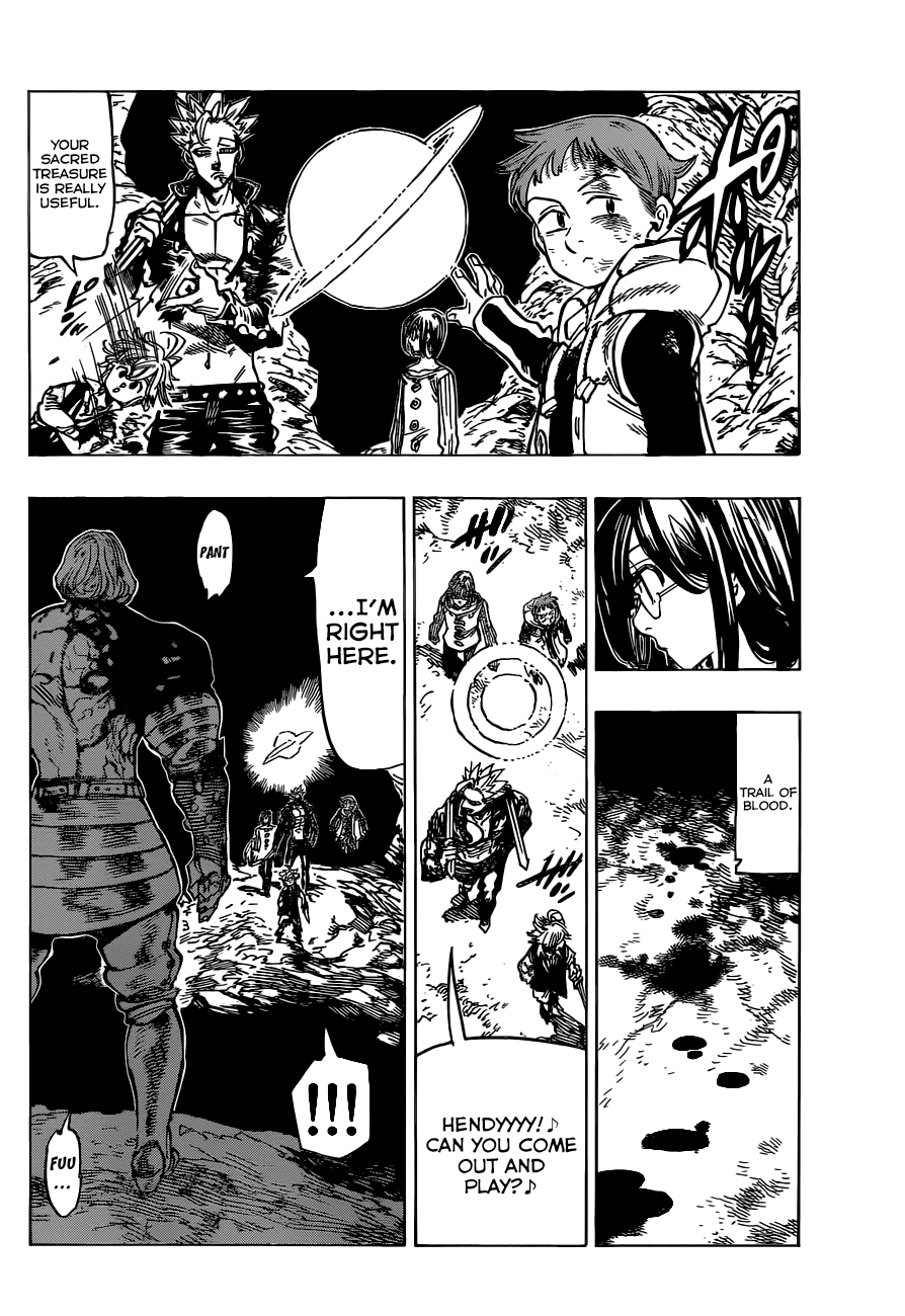 Nanatsu no Taizai Chapter 93 page 11 - Chapter 93: Red & Ashes
