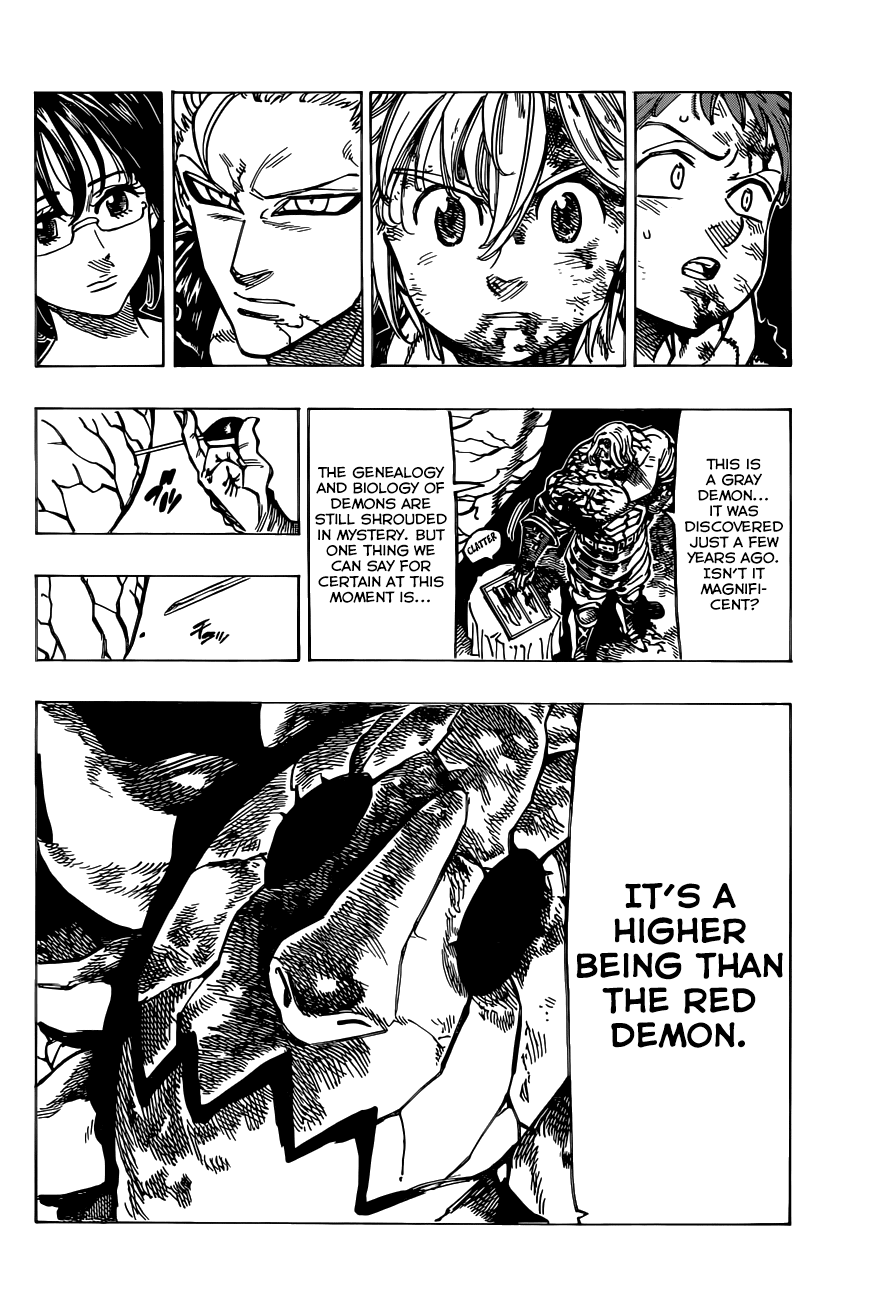 Nanatsu no Taizai Chapter 93 page 14 - Chapter 93: Red & Ashes