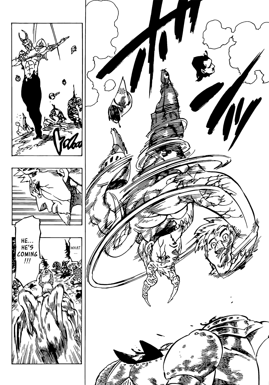Nanatsu no Taizai Chapter 94 page 13 - Chapter 94: The Advent of Despair