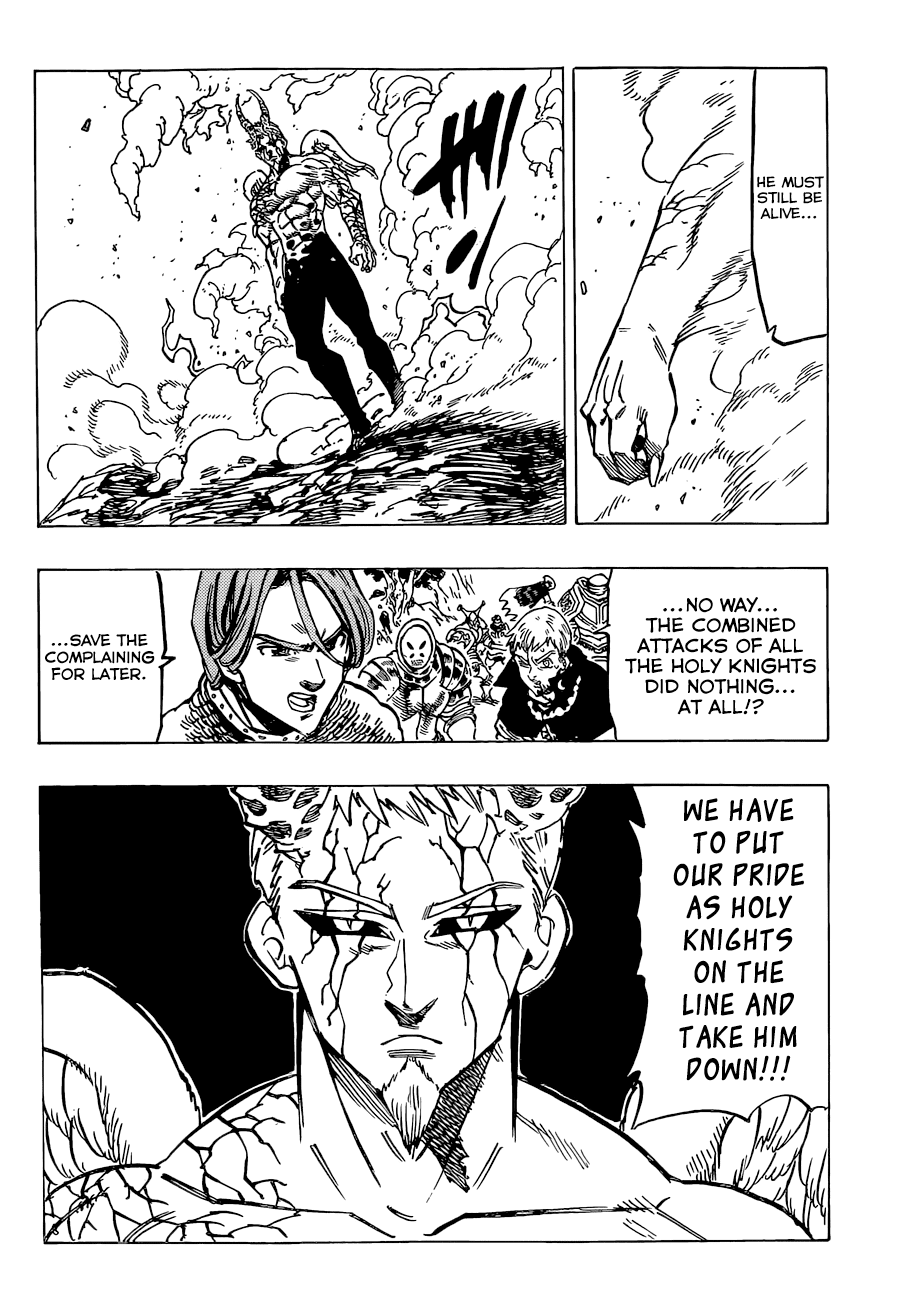 Nanatsu no Taizai Chapter 94 page 18 - Chapter 94: The Advent of Despair