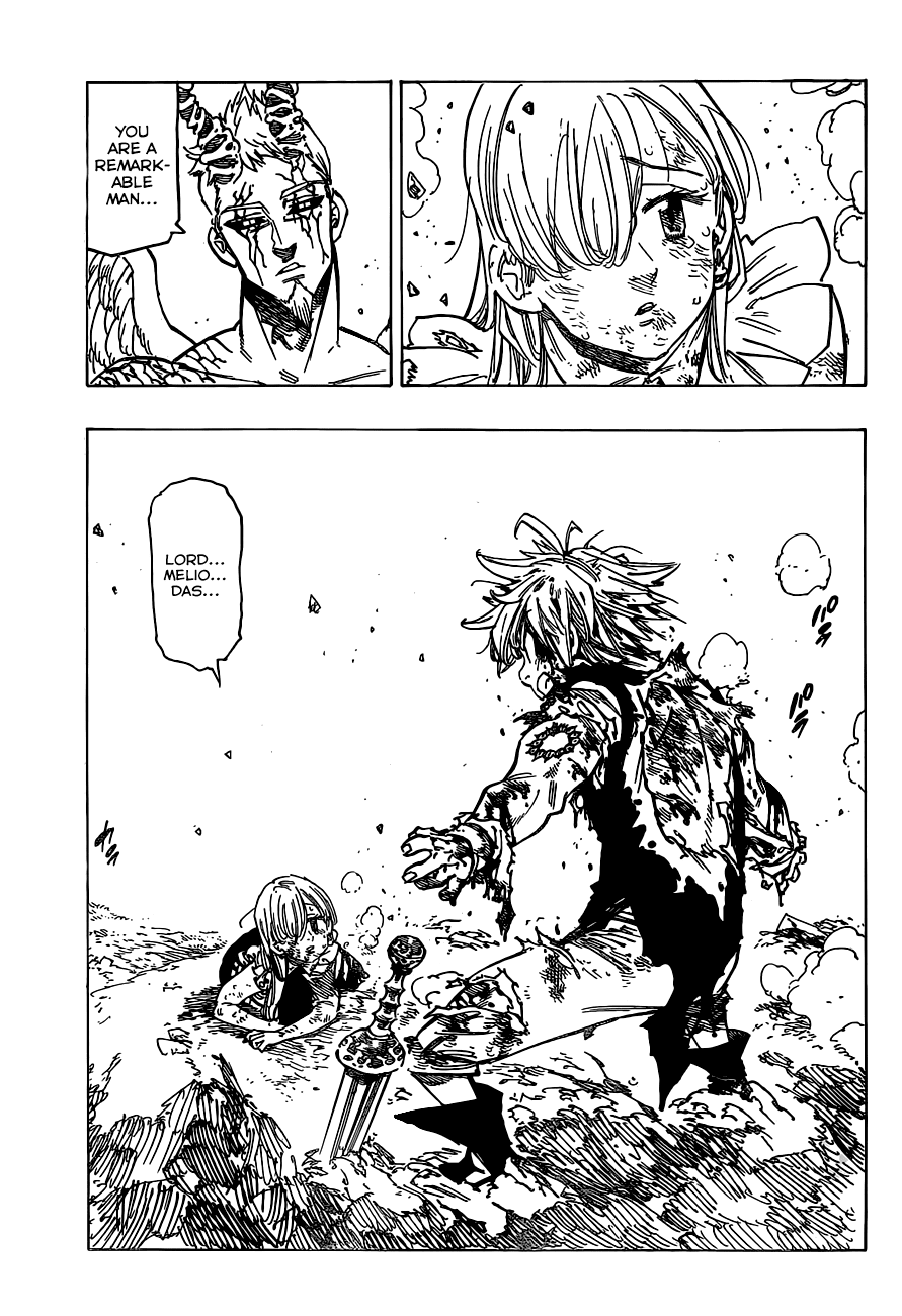 Nanatsu no Taizai Chapter 95 page 12 - Chapter 95: Defeated Hope