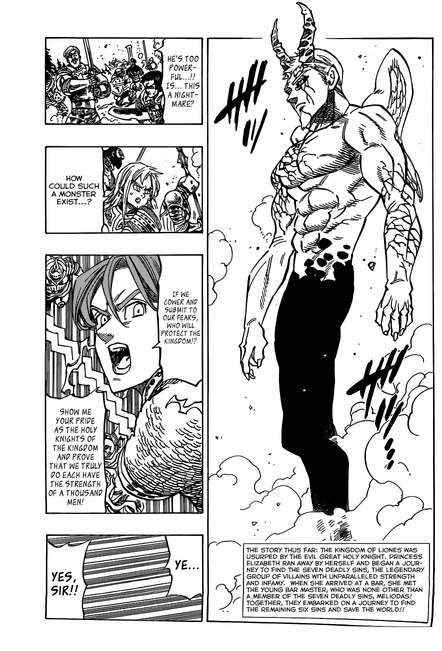 Nanatsu no Taizai Chapter 95 page 5 - Chapter 95: Defeated Hope