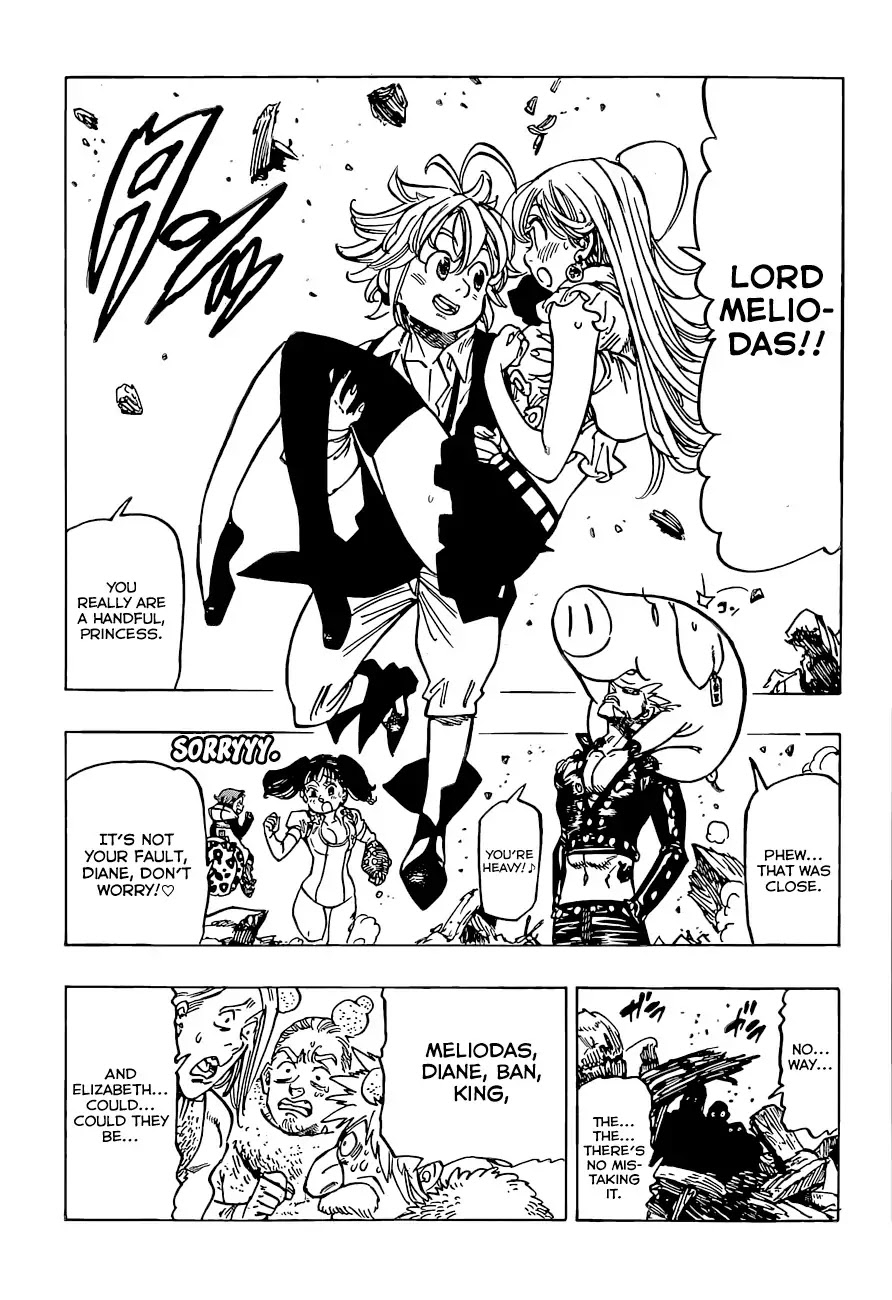 Nanatsu no Taizai Chapter 96.1 page 14 - Chapter 96.1: A Dangerous Errand