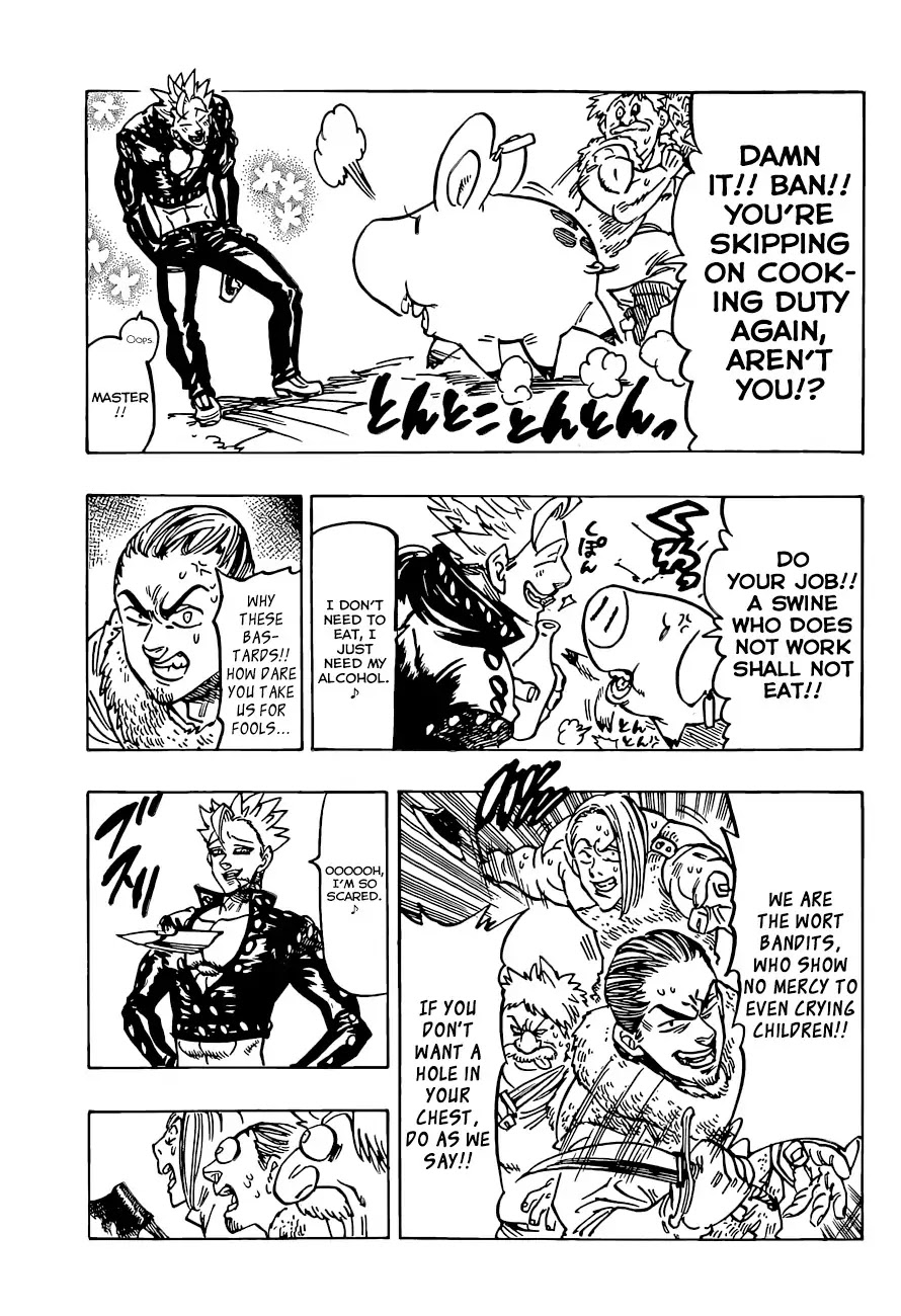 Nanatsu no Taizai Chapter 96.1 page 8 - Chapter 96.1: A Dangerous Errand