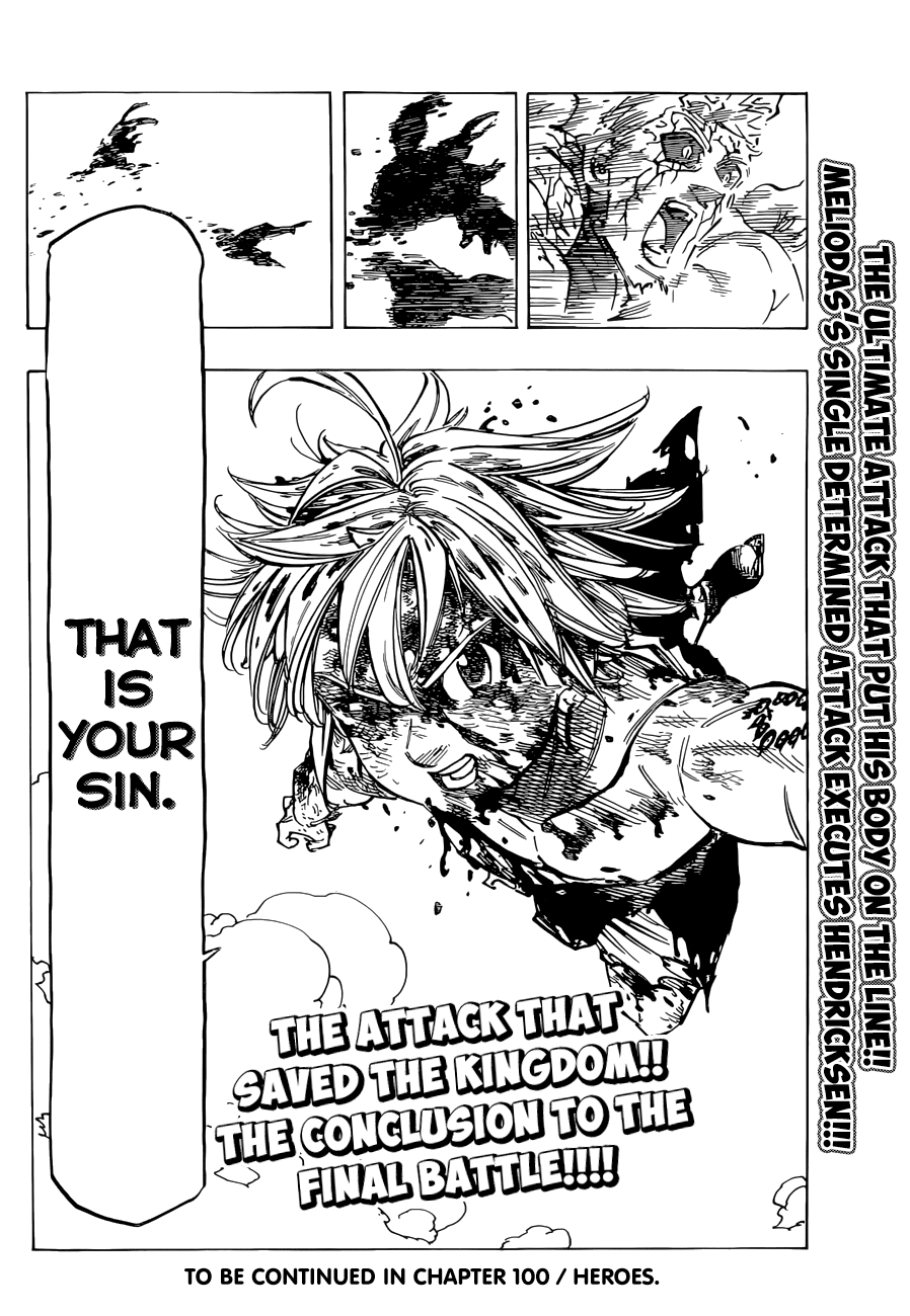 Nanatsu no Taizai Chapter 99 page 20 - Chapter 99: Resolution