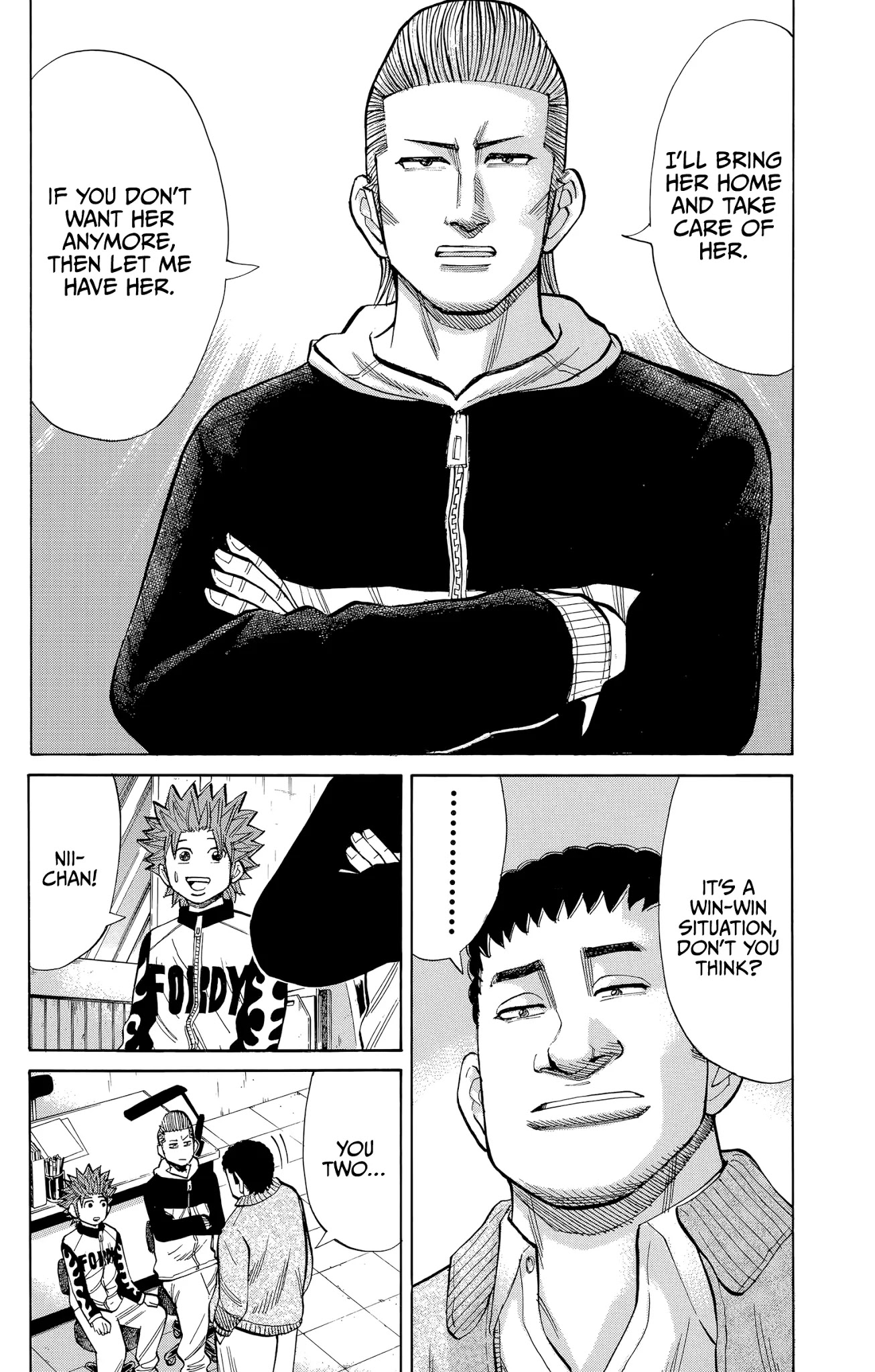 Nanba MG5 Chapter 100 page 15 - Chapter 100: The Greedy Man