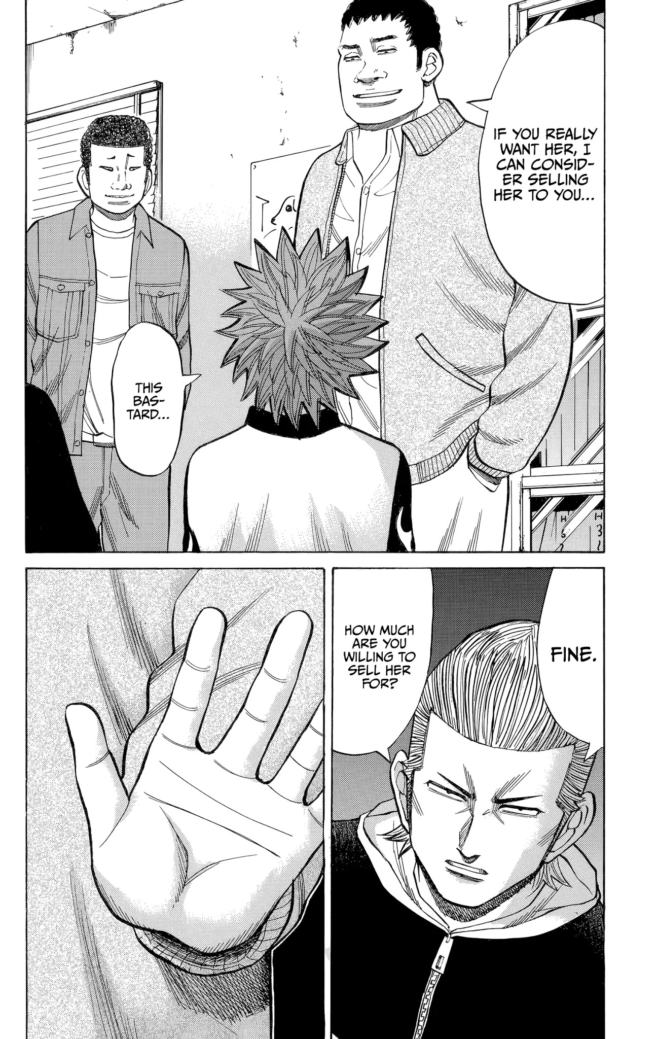Nanba MG5 Chapter 100 page 17 - Chapter 100: The Greedy Man